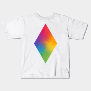 Minimalistic - Rainbow Kids T-Shirt